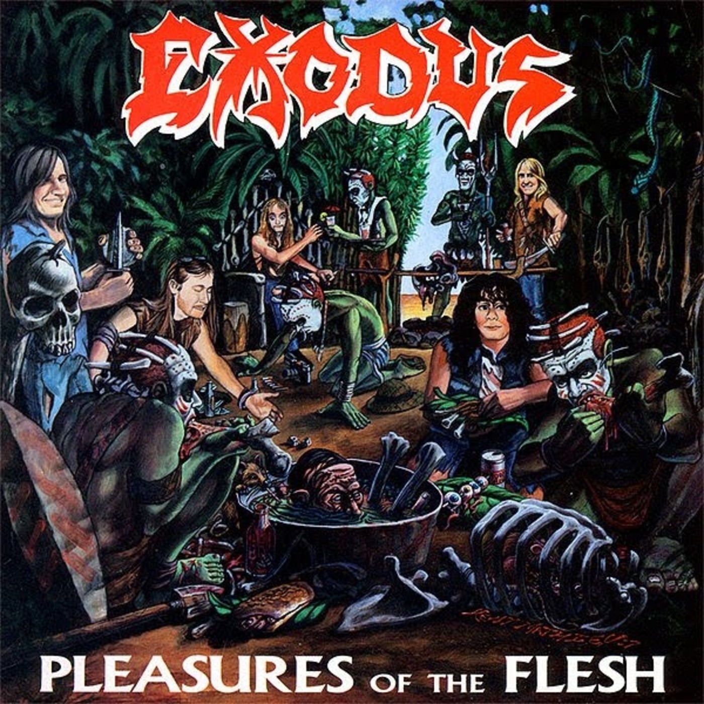 Exodus – Pleasures Of The Flesh (180g Alt Cover)