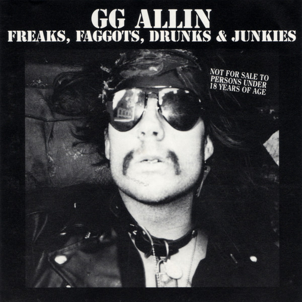 GG Allin – Freaks, Faggots, Drunks & Junkies (Shit Mix Color Vinyl) 18+