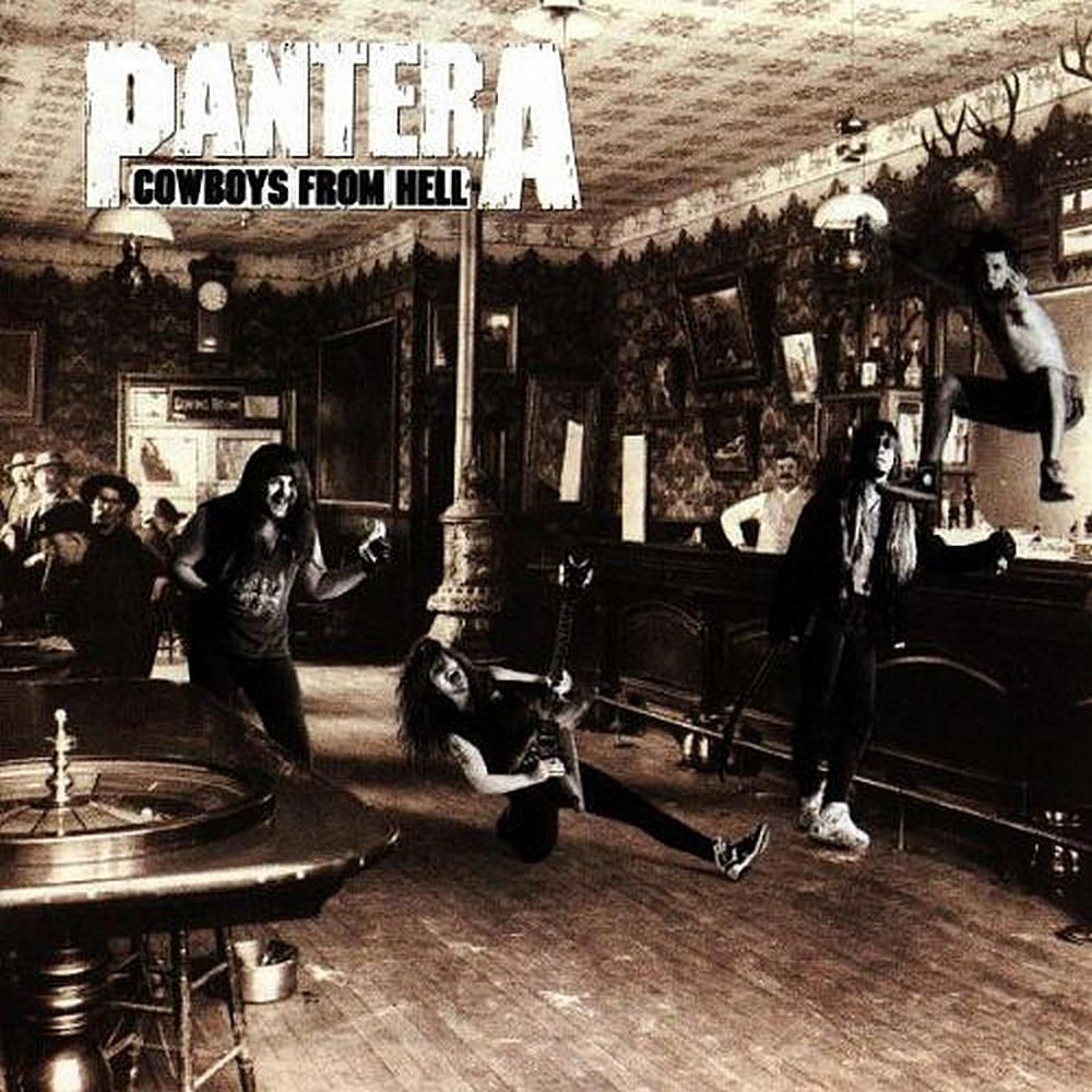 Pantera – Cowboys From Hell (White/Brown Marbled Vinyl) Limited Edition