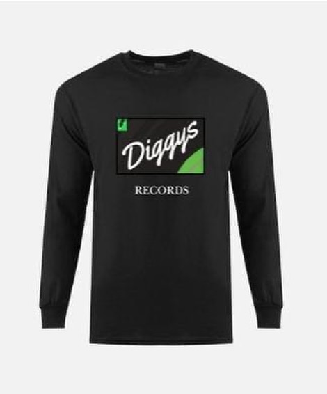 Diggy’s Records – Long Sleeve Shirt