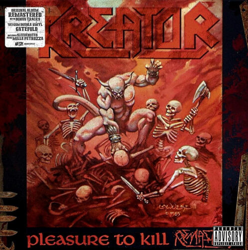 KREATOR – Pleasure To Kill (Double Vinyl Gatefold Remaster + Bonus Tracks)