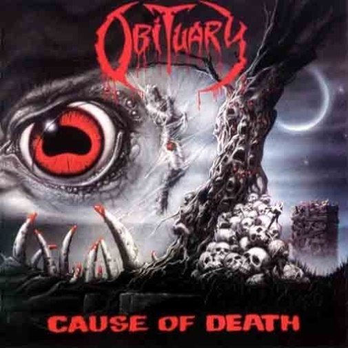 Obituary – Cause Of Death (Transparent Red Vinyl)